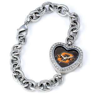  Ladies Oklahoma State University Heart Watch Jewelry