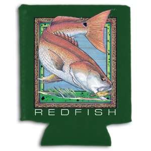 Flying Fisherman Redfish Pocket Can Cooler (Redfish, One 