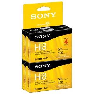  Sony Video Cassette Tape, 8 MM High Grade, 120 Minutes 