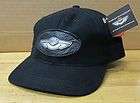    Davidso​n 100th Anniversary Black Wool Cap Size LARGE 7 1/4 NEW