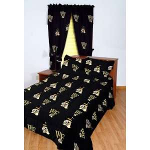  Wake Forest Demon Deacons Bed in a Bag   With Team Colored 