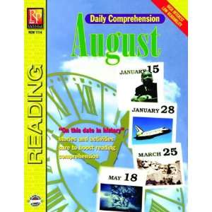  DAILY COMPREHENSION AUGUST Toys & Games