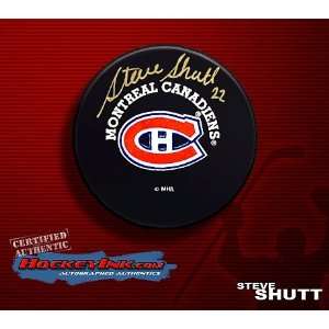  Steve Shutt Montreal Canadiens Autographed/Hand Signed Hockey 