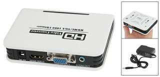   HDMI to Output VGA Audio HD HDTV Video Converter Box 1080P  