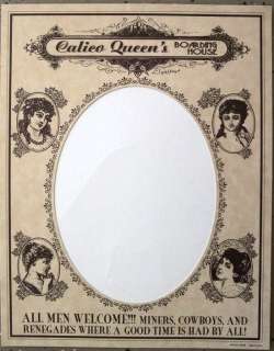 316 Calico Queens Boarding House Easel, lot of 4  