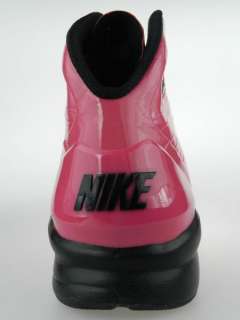 NIKE HYPERDUNK 2010 Highlighter Mens Pink Black Basketball Shoes 