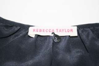 NEW Rebecca Taylor Bohemian Beaded Silk Blouse $325 4  