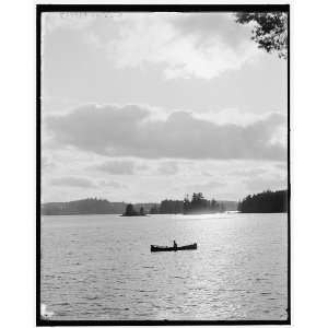  Raquette Lake,sunset from Sunset Camp,Adirondacks,N.Y 