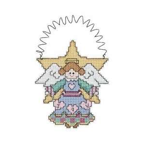 Janlynn Holiday Wizzers Angel Counted Cross Stitch Kit 3 1/2X4 14 