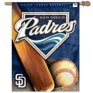  San Diego Padres MLB Vertical Flag (27x37) Sports 
