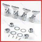 New Chrome Guitar Sealed Tuners Tuning Pegs Machine Heads 2R2L For 4 