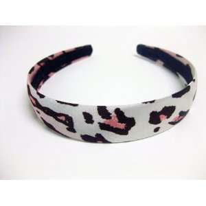  1 Pink Animal Print Headbands For Girls And Women One 