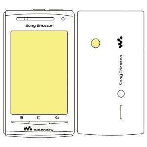   Plus Screen Protector (Sony Ericsson W8) Cell Phones & Accessories