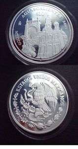 Oz Silver.999 Proof Aguascalientes 2005 Uncirculated  