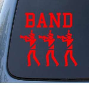  BAND   Vinyl Car Decal Sticker #1319  Vinyl Color Red 
