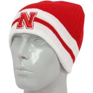   Scarlet White Double Up Reversible Knit Beanie