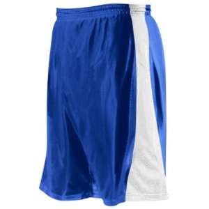  Alleson 549NP Adult Reversible Basketball Shorts RO/WH 
