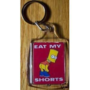  Brand New The Simpsons (Bart Simpson) Keychain / Keyring 