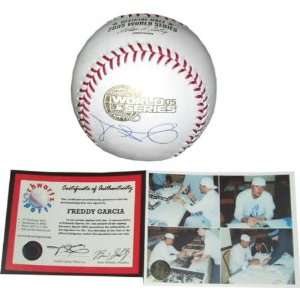 Freddy Garcia Autographed 2005 World Series Baseball