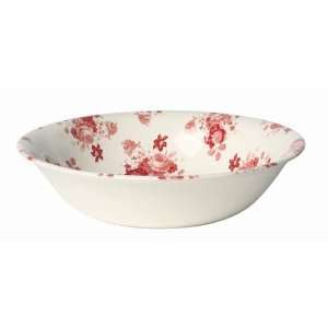  Lily Red Salad Bowl by America Retold