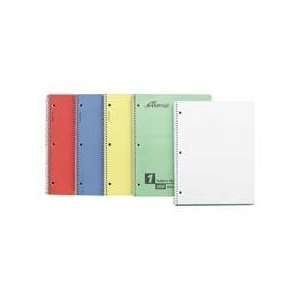  AMP25411   Wirebound Notebook, Wide Ruled, 100 Sheets,11x8 