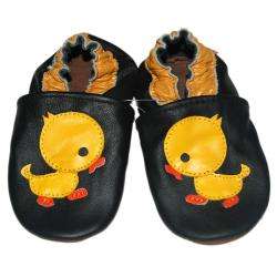 Baby Pie Yellow Duck Leather Infant Shoes  
