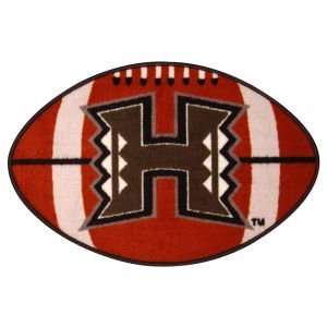  Hawaii Warriors Football Mat