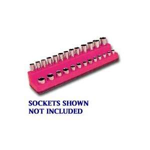  1/4 in. Drive Magnetic Hot Pink Socket Holder 4 14mm