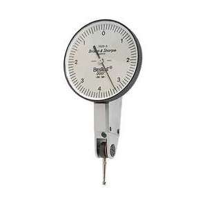 Dial Test Indicator,0 0.008 In,hz,white   BROWN & SHARPE  