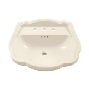 American Standard 0240.008.222 Repertoire Pedestal Sink Basin with 8 
