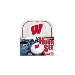    Wisconsin Badgers NCAA Mini Hoop Ball Set