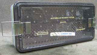 Zimmer Precimed Acetabular Reamer System Case Tray  