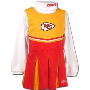  Kansas City Chiefs Toddler Cheerleader Uniform Sports 