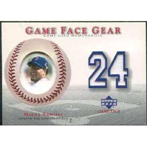   2003 Upper Deck Game Face Gear #MR Manny Ramirez Sports Collectibles