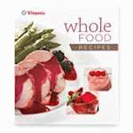 Vita Mix 5200 includes a Whole Food Recipes cookbook.