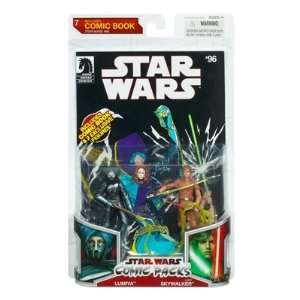    Star Wars Comic Packs Lumiya and Luke Skywalker Toys & Games