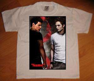 Twilight Eclipse Jacob & Edward Personal T Shirt  NEW  