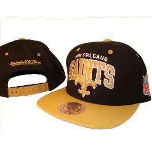 New Orleans Saints Mitchell & Ness Adjustable Snap Back Baseball Cap 