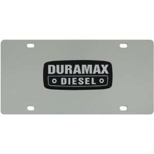 Duramax Diesel Stainless Steel License Plate Tag from Redeye 