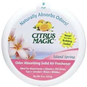 Citrus Magic Air Freshener Solid Island Spring 8 oz (Quantity of 5)