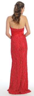 Gorgeous hot strapless long beaded evening gown prom bridesmaids dress 