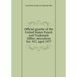 com Official gazette of the United States Patent and Trademark Office 