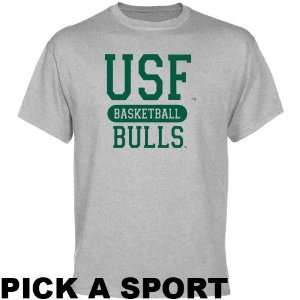  South Florida Bulls Ash Custom Sport T shirt Sports 