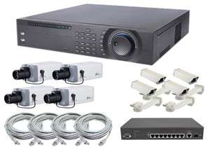   CCTV Elite Series NVR Megapixel Surveillance Security Camera System