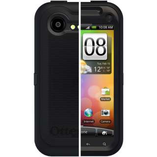 New Otterbox HTC DROID Incredible 2 Black Defender Series Case in 