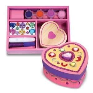  Melissa and Doug 3094 Wooden Heart Chest DYO Toys & Games
