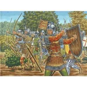  Revell 172 100 Years War English Foot Soldiers Model Kit 