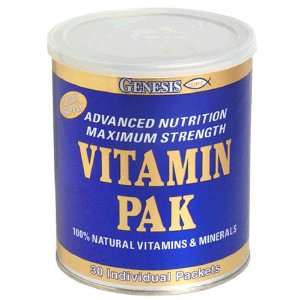  Genesis Vitamin Pak, 30 Day Supply Beauty