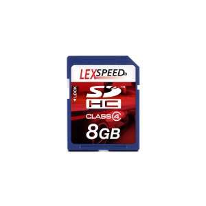  LexSpeed 8 GB Class 4 SDHC Flash Memory Card Electronics