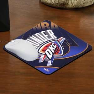 NBA Oklahoma City Thunder Team Logo Neoprene Mousepad  